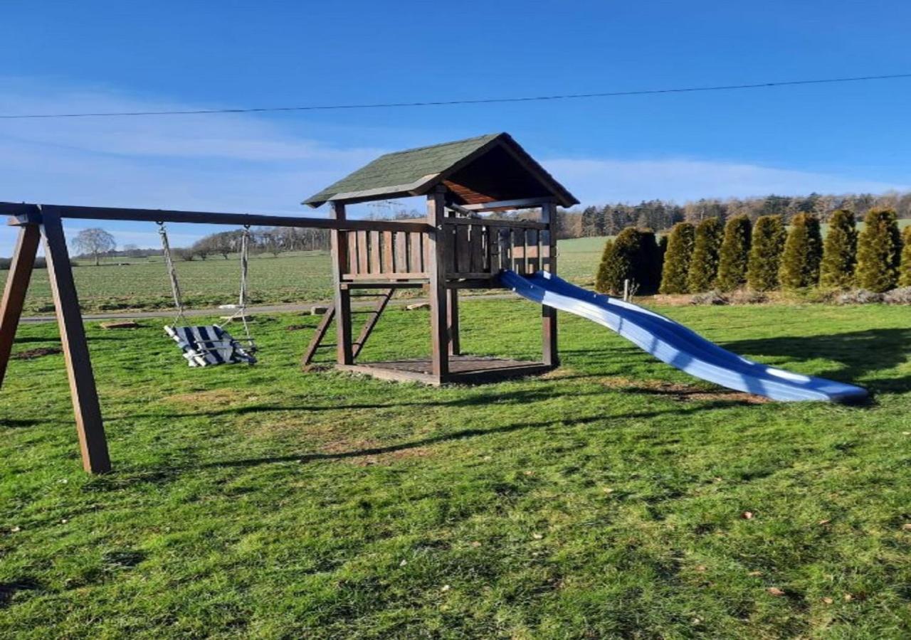 Exklusive Naturoase Direkt Am Ars Natura Wanderweg Mit Panoramablick Auf Melsungen Apartment Exterior foto