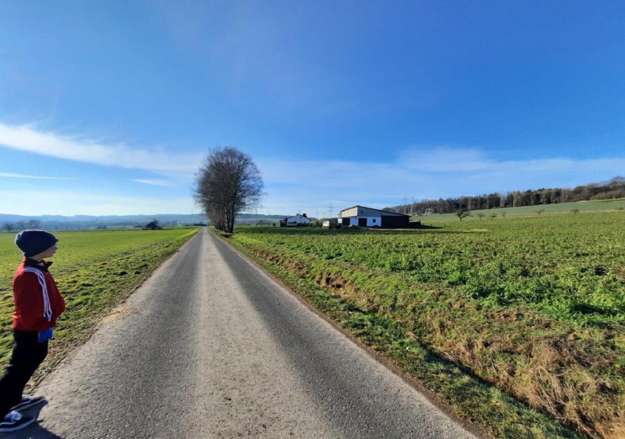 Exklusive Naturoase Direkt Am Ars Natura Wanderweg Mit Panoramablick Auf Melsungen Exterior foto